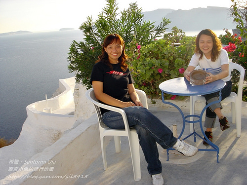 希臘Greece聖特里尼住宿-天堂秘境OIA：洞穴屋Lauda Hotel in Oia, Santorini island, Cyclades, Greece @麻吉小兔。世界行旅