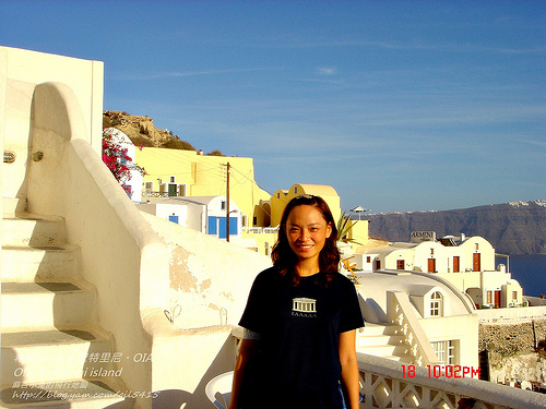 希臘Greece聖特里尼住宿-天堂秘境OIA：洞穴屋Lauda Hotel in Oia, Santorini island, Cyclades, Greece @麻吉小兔。世界行旅