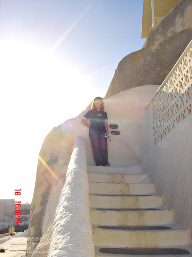 希臘Greece聖特里尼住宿-天堂秘境OIA：洞穴屋Lauda Hotel in Oia, Santorini island, Cyclades, Greece @麻吉小兔。世界行旅