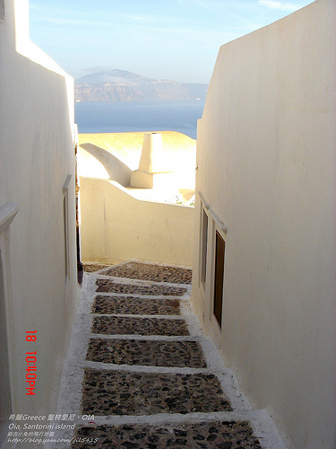 希臘Greece聖特里尼住宿-天堂秘境OIA：洞穴屋Lauda Hotel in Oia, Santorini island, Cyclades, Greece @麻吉小兔。世界行旅