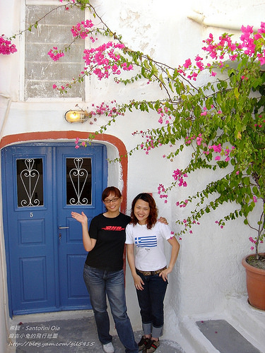 希臘Greece聖特里尼住宿-天堂秘境OIA：洞穴屋Lauda Hotel in Oia, Santorini island, Cyclades, Greece @麻吉小兔。世界行旅