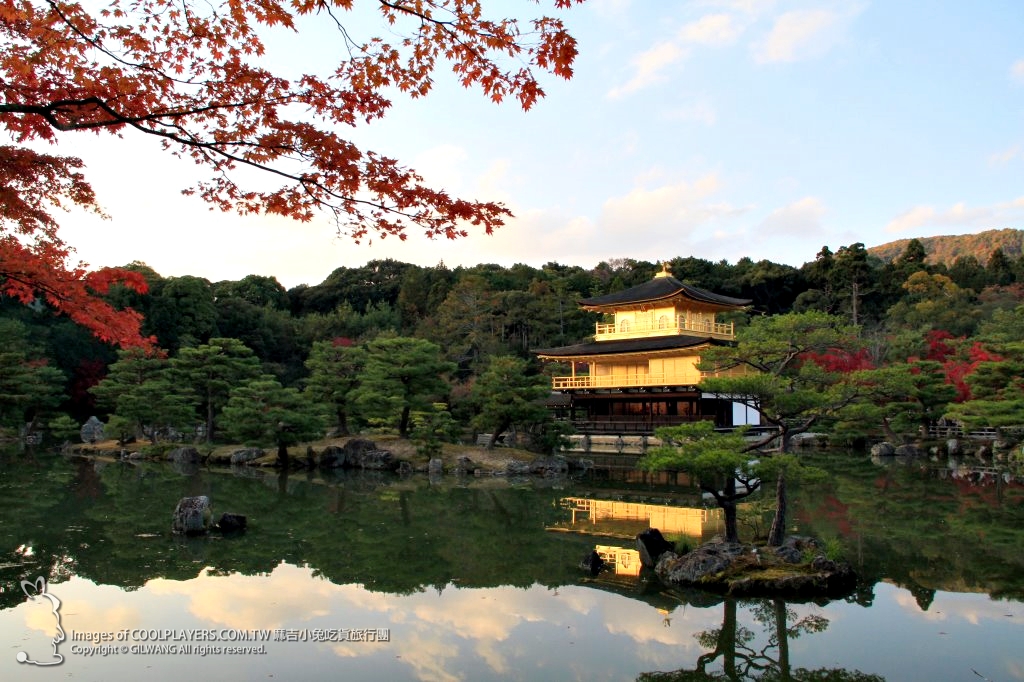 京都~秋天的金閣寺 @麻吉小兔。世界行旅