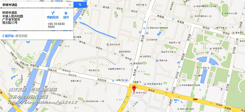 新城市酒店 - Google 地圖