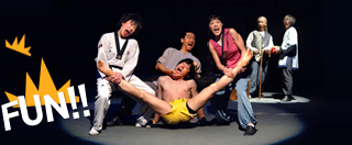 韓國人氣非語言無國界舞台劇【JUMP】全場歡笑不斷的Kuso功夫Show @麻吉小兔。世界行旅