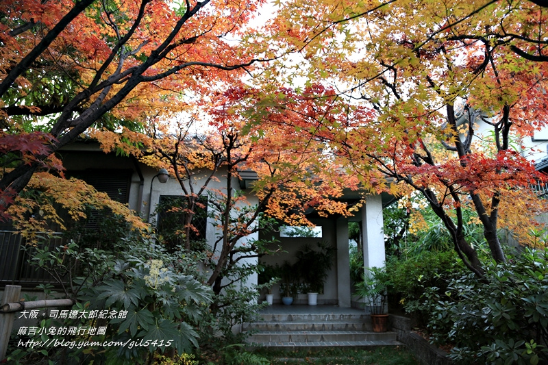 日本賞楓x關西x安藤忠雄【大阪。司馬遼太郎紀念館】 @麻吉小兔。世界行旅