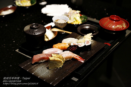【台北。崧成日本料理】不用飛日本，台北也能品嚐的日本道地精緻美味。高檔日料午餐超值吃！ @麻吉小兔。世界行旅