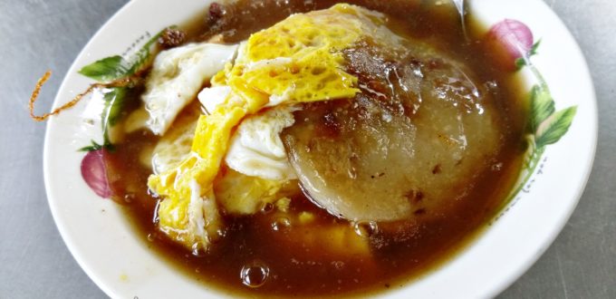 台南仁德【上崙早餐肉粿】在地人超級私房美食 @麻吉小兔。世界行旅