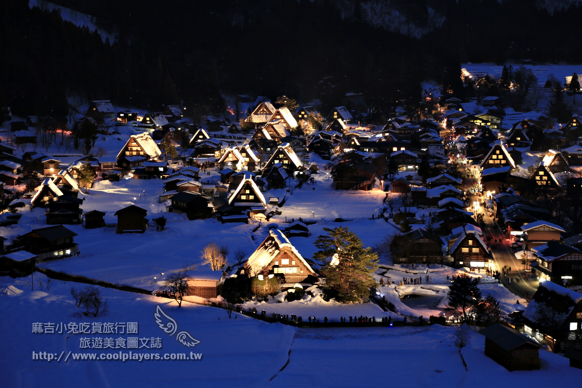 2018年【合掌村點燈】日期公布 / 白川鄉夜間點燈巴士 / 合掌村交通住宿 / 平成30年第32回白川郷ライトアップの日程を発表いたしました