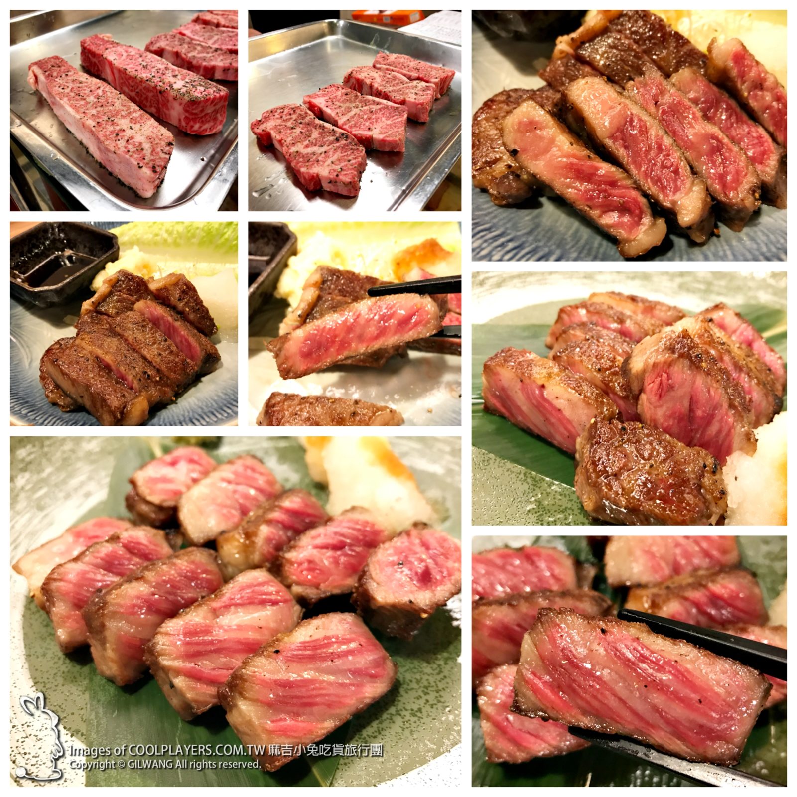 日本和牛開放【廣島縣產 A5 BMS 10 頂級黑毛和牛】小六食堂就能吃到超級美味 @麻吉小兔。世界行旅