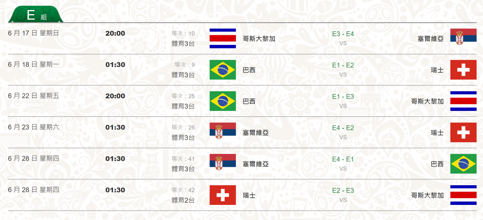 【2018世界盃足球賽俄羅斯】32強、賽程表、轉播、線上看、世足賽 2018 FIFA WORLD CUP RUSSIA @麻吉小兔。世界行旅