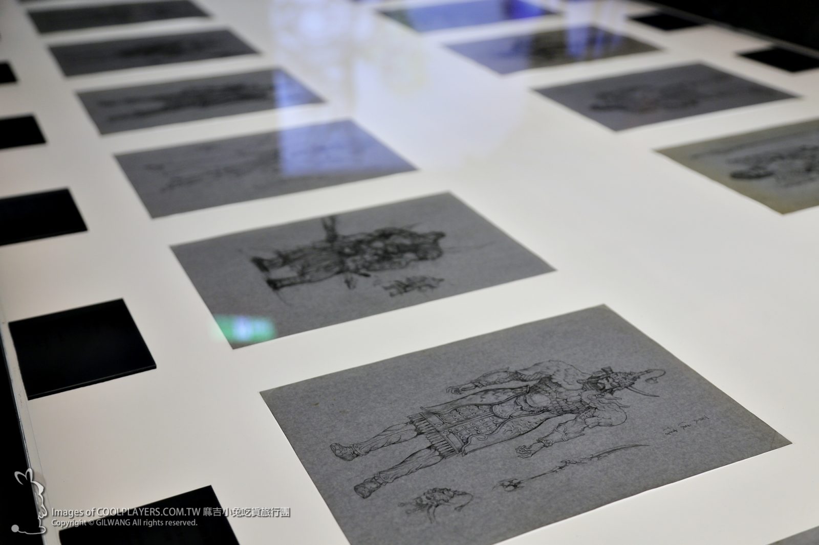 【千年一問 故宮鄭問大展】首位故宮展出漫畫家 獨特風格 經典鄭問 @麻吉小兔。世界行旅