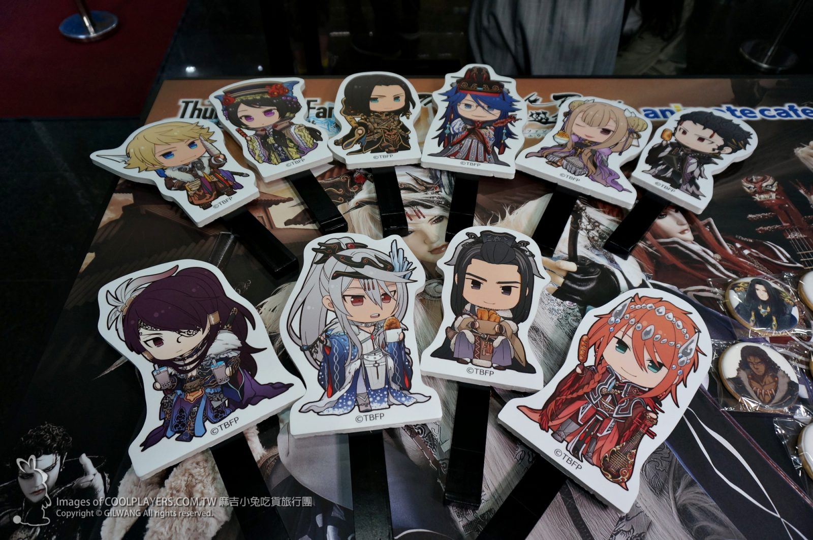 《Thunderbolt Fantasy 東離劍遊紀》× animate cafe台北出張店~台灣終於也有主題咖啡 @麻吉小兔。世界行旅