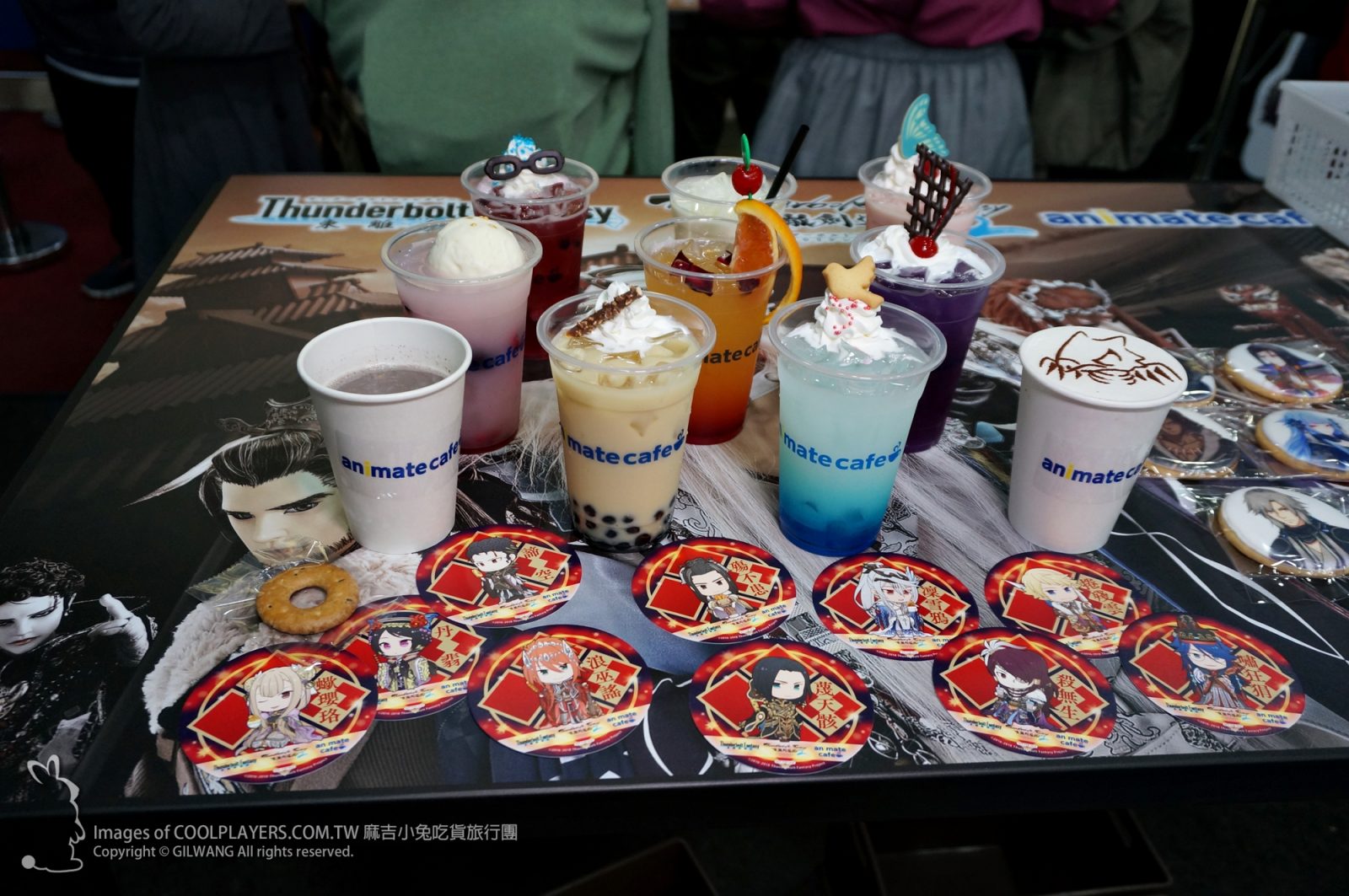 《Thunderbolt Fantasy 東離劍遊紀》× animate cafe台北出張店~台灣終於也有主題咖啡 @麻吉小兔。世界行旅