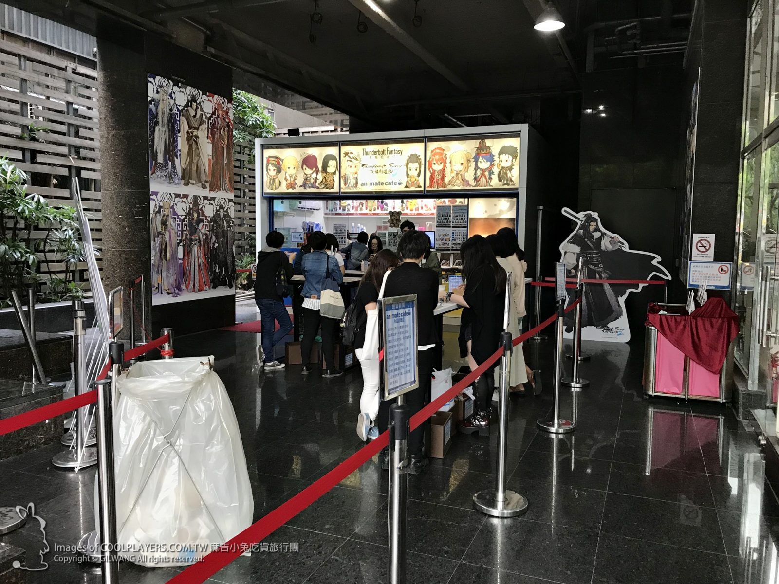 《Thunderbolt Fantasy 東離劍遊紀》× animate cafe台北出張店~台灣終於也有主題咖啡 @麻吉小兔。世界行旅