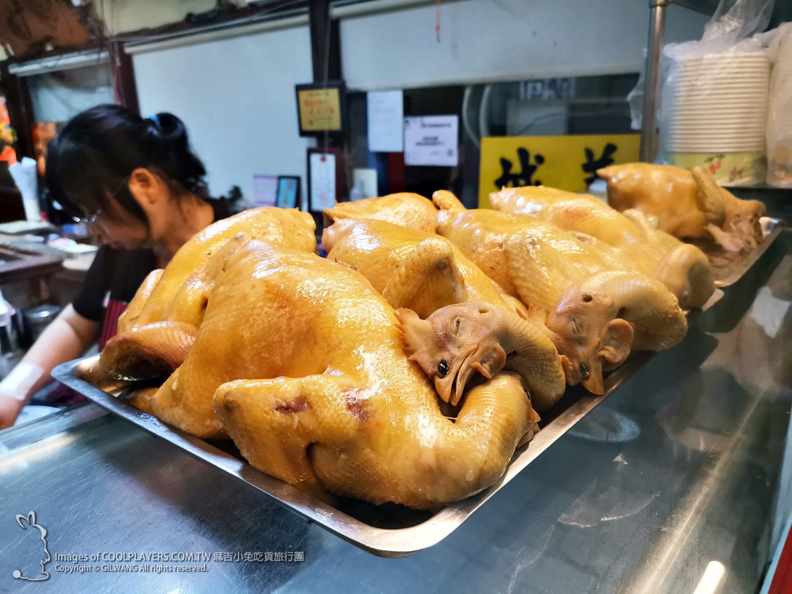 台南 羊城油雞 @麻吉小兔。世界行旅