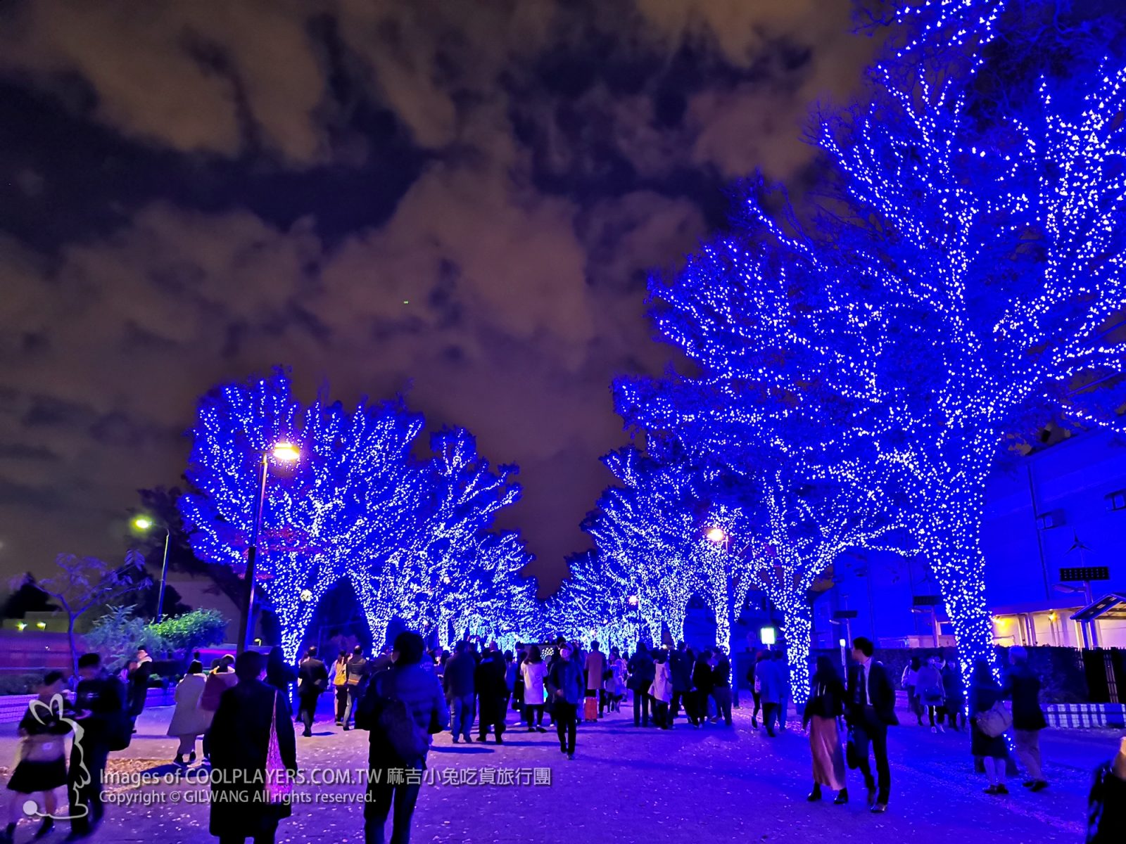 東京耶誕燈~代々木公園【青の洞窟 SHIBUYA】渋谷公園通 @麻吉小兔。世界行旅