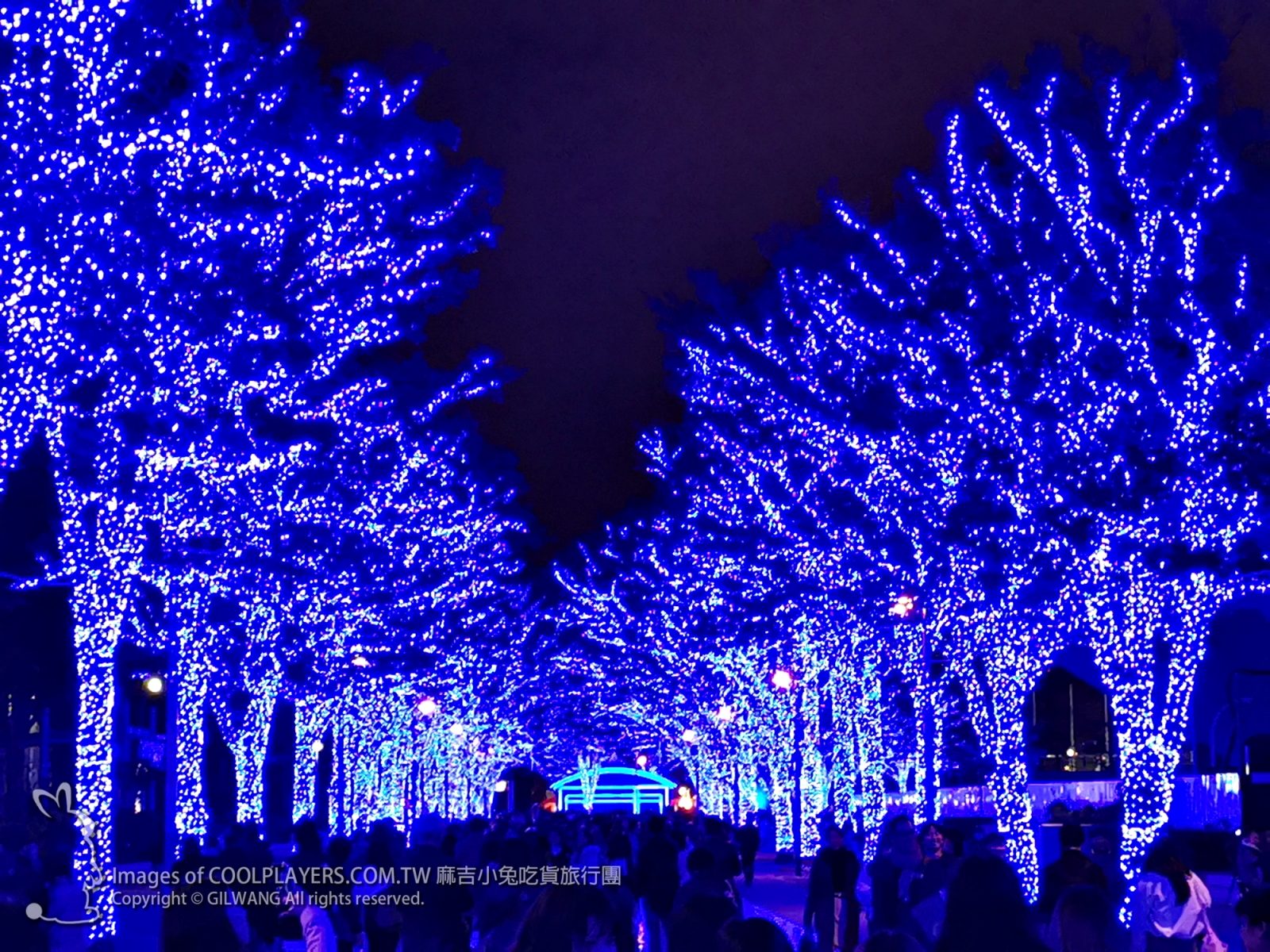 東京耶誕燈~代々木公園【青の洞窟 SHIBUYA】渋谷公園通 @麻吉小兔。世界行旅