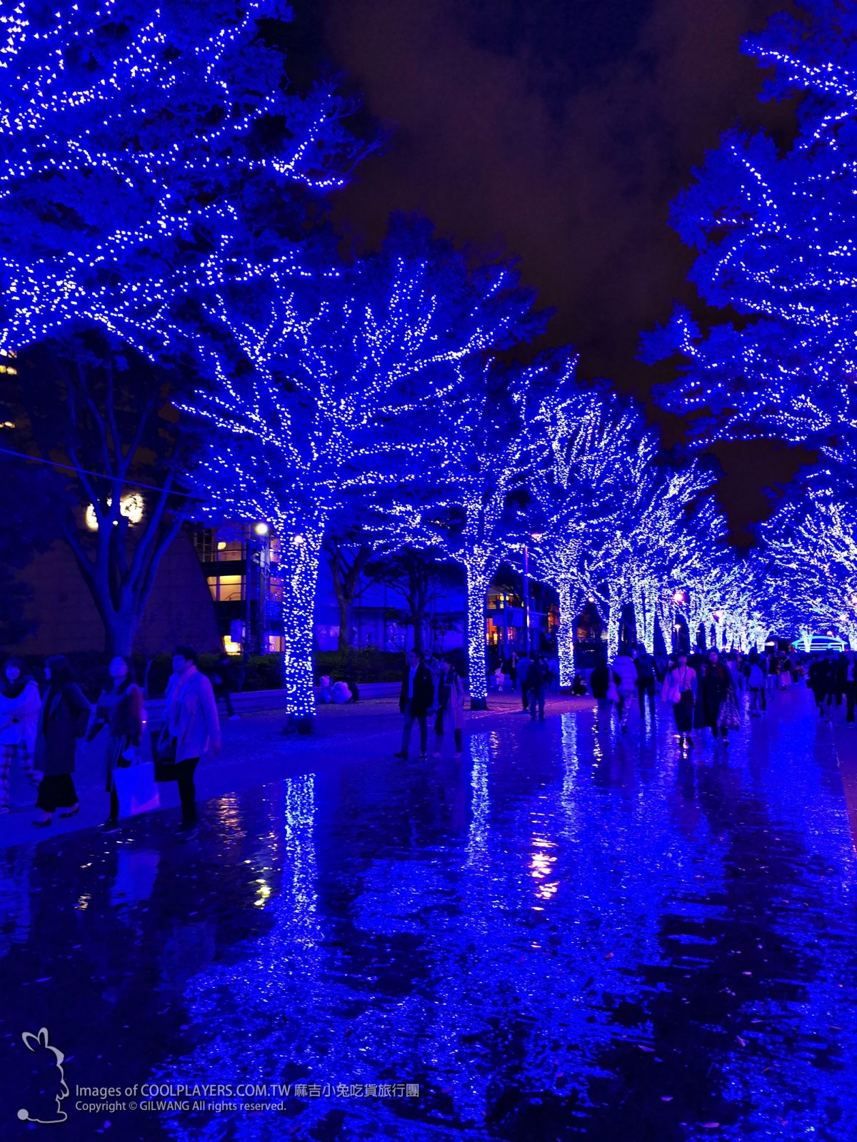 東京耶誕燈~代々木公園【青の洞窟 SHIBUYA】渋谷公園通 @麻吉小兔。世界行旅