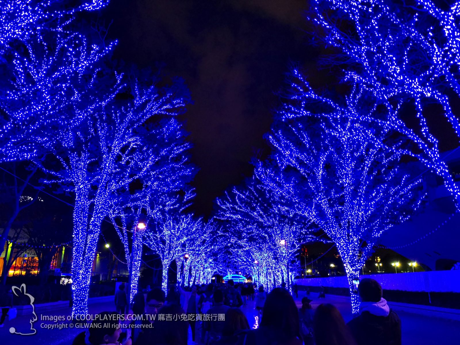 東京耶誕燈~代々木公園【青の洞窟 SHIBUYA】渋谷公園通 @麻吉小兔。世界行旅