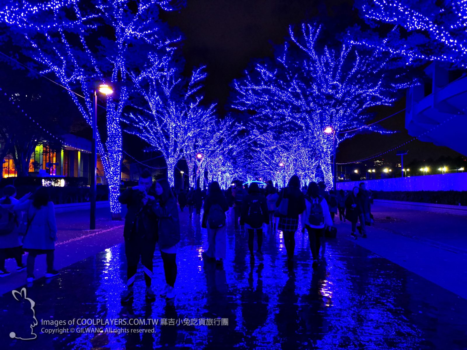 東京耶誕燈~代々木公園【青の洞窟 SHIBUYA】渋谷公園通 @麻吉小兔。世界行旅