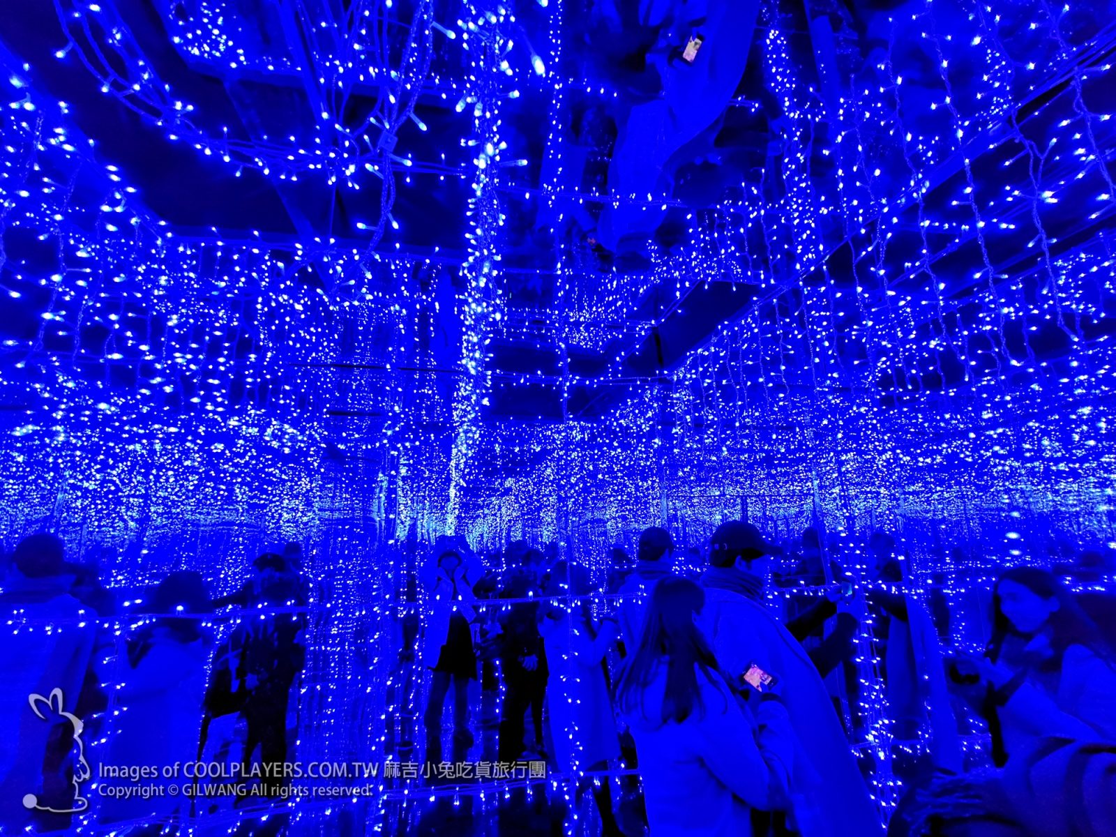 東京耶誕燈~代々木公園【青の洞窟 SHIBUYA】渋谷公園通 @麻吉小兔。世界行旅