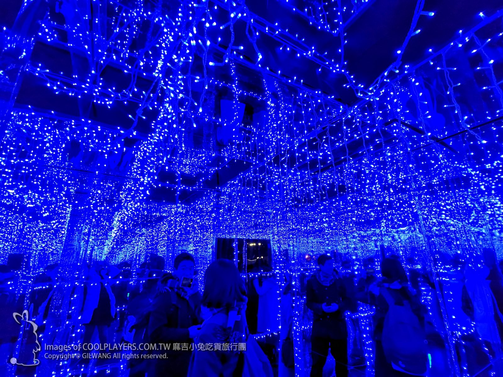 東京耶誕燈~代々木公園【青の洞窟 SHIBUYA】渋谷公園通 @麻吉小兔。世界行旅
