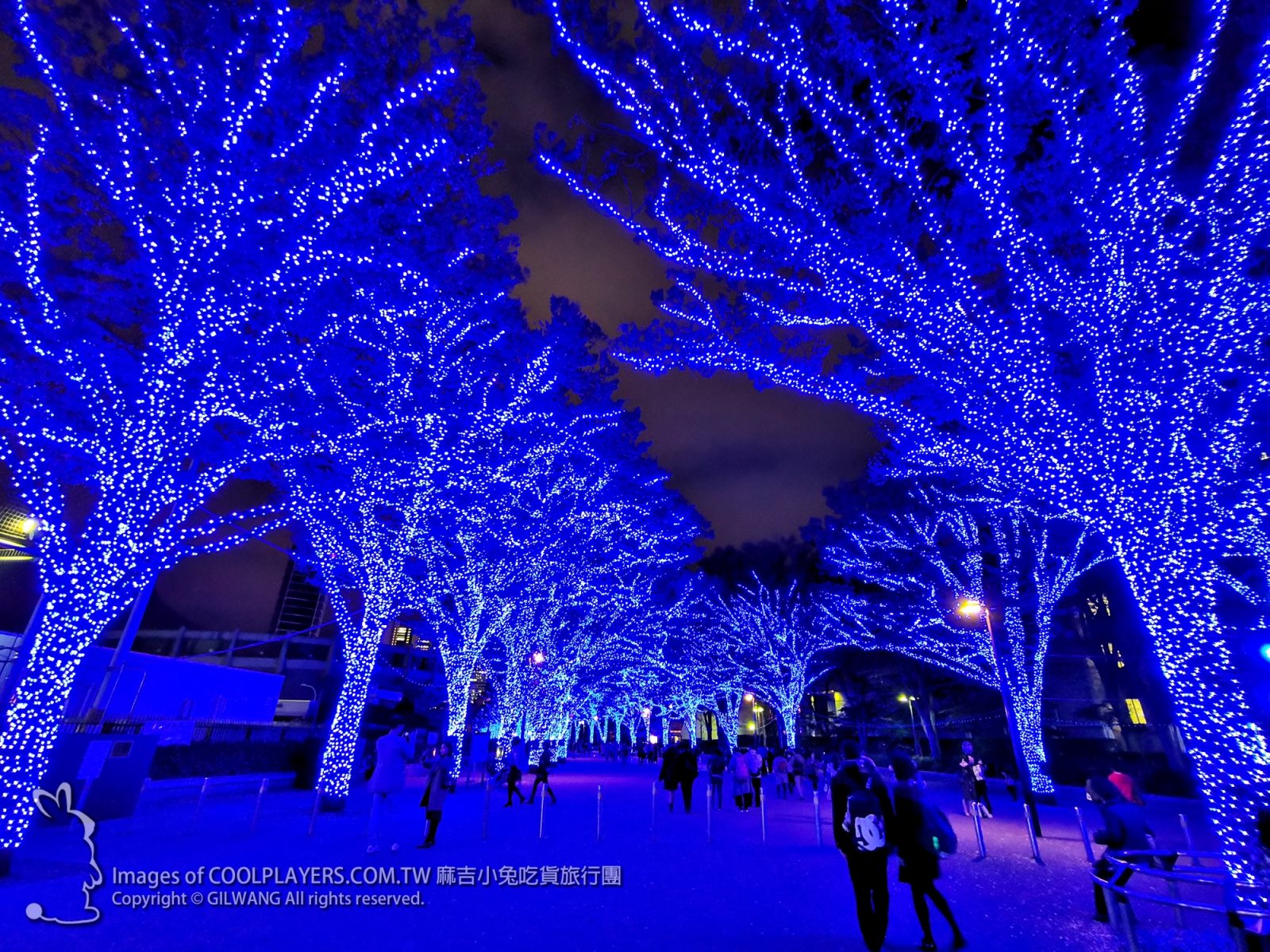 東京耶誕燈~代々木公園【青の洞窟 SHIBUYA】渋谷公園通 @麻吉小兔。世界行旅